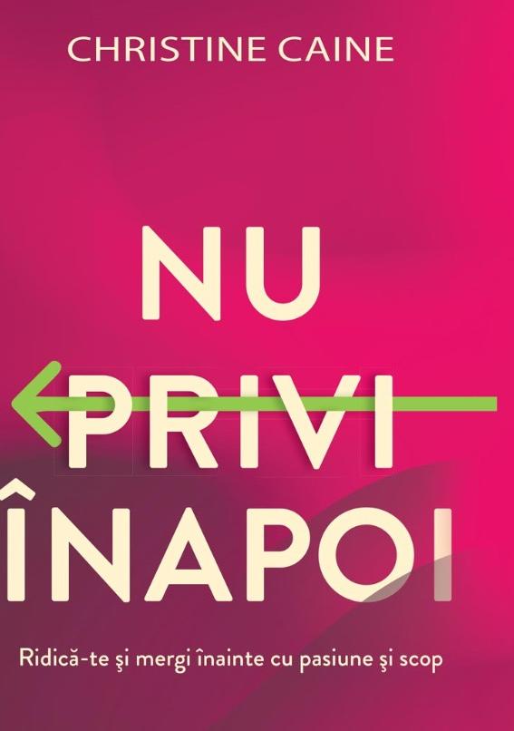Nu privi înapoi — book cover designed by Daniela Pașca