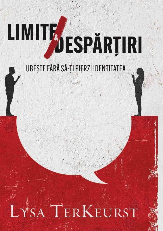 Limite & despărțiri — book cover designed by Daniela Pașca